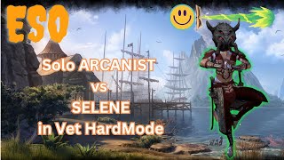 ESO SOLO Arcanist vs Selene in Veteran HardMode [upl. by Norod918]