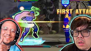 I FOUGHT YIPES AGAIN IN MARVEL VS CAPCOM 2 [upl. by Stanfill]