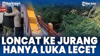 Pria yang Loncat ke Jurang Cadas Pangeran Sumedang Ternyata Hanya Lecet Saja Kondisinya [upl. by Anthea]