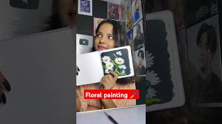 Lets do floral painting with me ❤️ shorts art painting trending drawing ytshorts viral [upl. by Aigroeg]