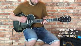 Harley Benton Custom Line NashvilleSteel [upl. by Ellenwad]