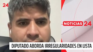 Diputado Lagomarsino aborda las irregularidades en listas de espera  24 Horas TVN Chile [upl. by Esch]