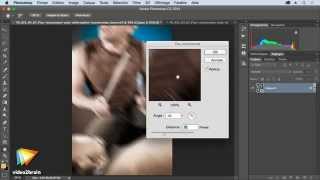 Tutoriel Photoshop CC  Appliquer un flou directionnel  video2braincom [upl. by Crescentia30]