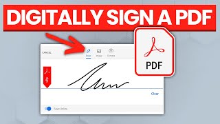 How to Sign PDF with Digital Signature Certificate [upl. by Denby]