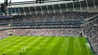 Tottenham vs Arsenal London Derby Tottenham Fans Chant North London is OursPremier League 2024 [upl. by Nomolas]