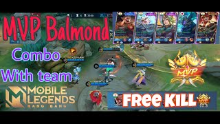 BALMOND COMBO GAMEPALY 2024  MOBILE LEGENDS  YOUNG SPECIAL GAMING [upl. by Gent702]