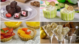 Postres para Regalar  Recetas de Postres sin Horno [upl. by Tahpos]