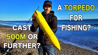 A closer look at the FISH SEEKER Kontiki  a compact electric fishing torpedo for beach longlining [upl. by Aivun]