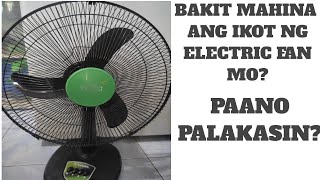 BAKIT MAHINA ANG IKOT NG ELECTRIC FAN MO  FANTASTIC PH [upl. by Schulz182]