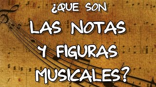 ¿Que son las notas y figuras musicales  Conceptos musicales 5 Shorts [upl. by Atsilac413]