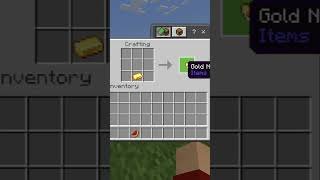 How To Make A Glistering Melon In Minecraft Shorts [upl. by Onaicnop359]