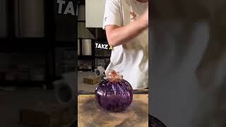 Glass Artist Adding the Final Touches 🔥 🔥 [upl. by Edac]