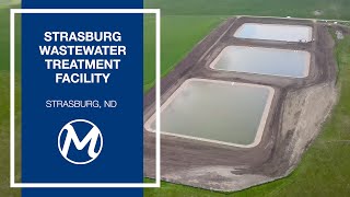 Moore Engineering Strasburg ND Wastewater Lagoons Project Video [upl. by Ahsemrac663]