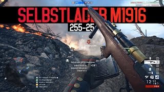 Selbstlader M1916 25525  Battlefield 1 [upl. by Nath]