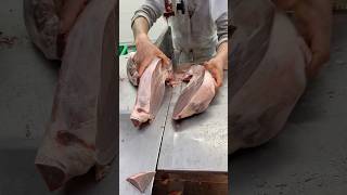 Amazing whole lamb legs cube cutting skills with birthday sizeshorts [upl. by Akital]