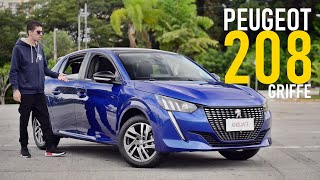 Peugeot 208 Griffe 16 2022  É COMPACTO MAS TEM ITENS DE CARRO DE LUXO [upl. by Ehsiom614]