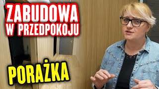 Zabudowa w przedpokoju i drzwi 🏠 Porażka 😱 MARZENA I MAREK [upl. by Haleigh]