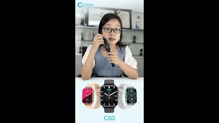 C60 smartwatch APP download and cell phone connection operation smartwatch shorts [upl. by Meehaf]