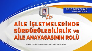 AİLE İŞLETMELERİNDE SÜRDÜRÜLEBİLİRLİK VE AİLE ANAYASASININ ROLÜ [upl. by Barnum126]