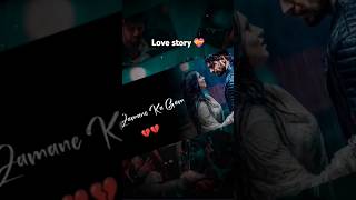 Tere Jane ka gum 🥺 love story 💝❤️ trending lyrics music [upl. by Down]