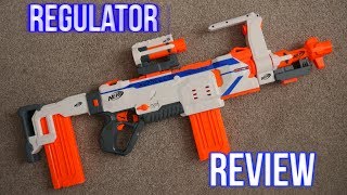 Nerf Modulus Regulator Unboxing Review amp Range Test [upl. by Asselam]