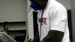 Anthony quotRumble Johnson using Hypoxico to prepare [upl. by Elagiba]