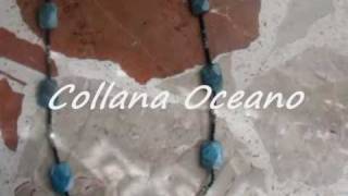 TUTORIAL COLLANA con pietre dure  quotOceanoquot [upl. by Havot819]