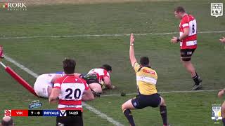 2019 John I Dent Premier 1 Round 17 Highlights  Tuggeranong Vikings vs Canberra Royals [upl. by Nairim810]