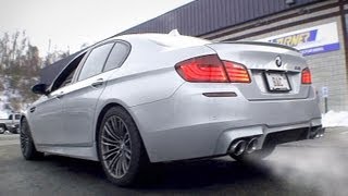 F10 BMW M5 Turner Race Inspired AxleBack Exhaust [upl. by Spevek]