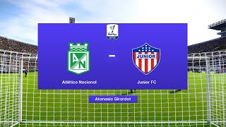 ⚽ Atletico Nacional vs Atletico Junior ⚽  Colombian Primera A 09262024  Fifa [upl. by Ahsiad]