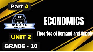 ECONOMICS GRADE 10 UNIT 2 PART 4 24 ELASTICITIES OF DEMAND AND SUPPLY [upl. by Nodnal]