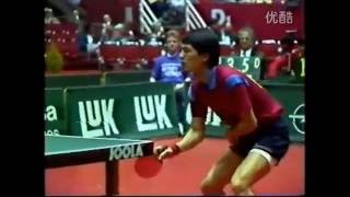 WTTC 1989 Jiang Jialiang vs Jan Ove Waldner Full MatchHQ [upl. by Ramas]