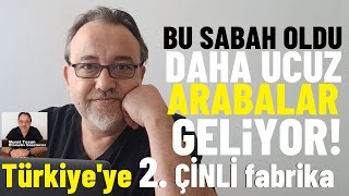 Bu sabah oldu Daha ucuz 0 km otomobil gerçek oluyor Herkese hayırlı olsun Chery BYD fabrika [upl. by Yelnek]