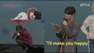 ENG SUB Romantic Killer Umehara Voices Ikemen Lines With Takahashi Rie【ロマンティック・キラー 大感謝祭配信】 [upl. by Acinoev]