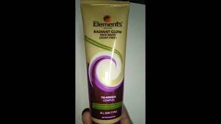 ELEMENTS FACE WASH  IN TAMIL [upl. by Heiney]