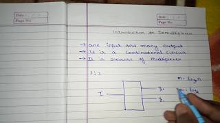 Introduction to Demultiplexer  12 DEMUX [upl. by Sharon]