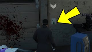 GTA 5 Online Unlock the warehouse doors The Contract DLC [upl. by Inaffyt250]