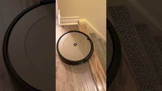 Self controlling Roomba will not fall from stairs youtubeshorts roomba cleaningmotivation tsc [upl. by Aiker160]