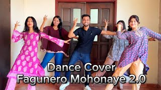 Fagunero Mohonaye 20 Dance  Samir Choreography  Boshonto Batashe Amar  Antara x Ankita Nandy [upl. by Neeloc621]