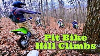 Epic Pit Bike Challenge Conquering the Hills with Our Crew [upl. by Burleigh]