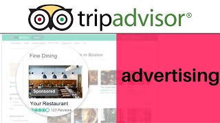 TripAdvisorcom lanza una solución de anuncios patrocinados tripadvisor advertising desde 2017 [upl. by Elnore763]