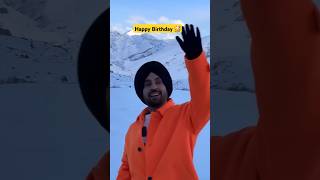 DiljitampDosanjhbestbirthdayWishesForfanhappybirthday🥳 diljitdosanjh trending shorts [upl. by Akenal]