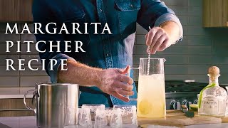 Classic Margarita Pitcher Recipe  Tequila Cocktails  Patrón Tequila [upl. by Swec]