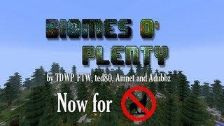 Biomes o Plenty  Better Than Wolves Edition Trailer [upl. by Amaleta]