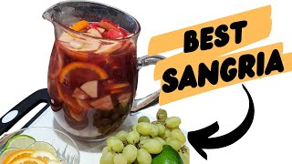 You Can Make the Best Red Wine Sangria Fruity amp Refreshing [upl. by Anivlis]