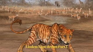 Lioden Lion design PartI [upl. by Nerfe]