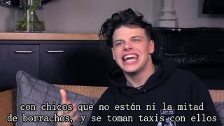 YUNGBLUD explicando quotPOLYGRAPH EYESquot 1 SUBTITULOS EN ESPAÑOL [upl. by Alduino]