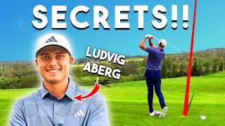 Ludvig Aberg shares his golf swing SECRETS [upl. by Neevan668]