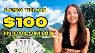 I spent LESS THAN 100 USD on FOOD in COLOMBIA in 30 DAYS after LEAVING the UNITED STATES [upl. by Iilek706]