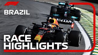 Race Highlights  2021 Brazilian Grand Prix [upl. by Rj894]